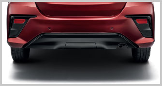 Bezza Rear Bumper | Perodua Bezza - Compact Sedan Car